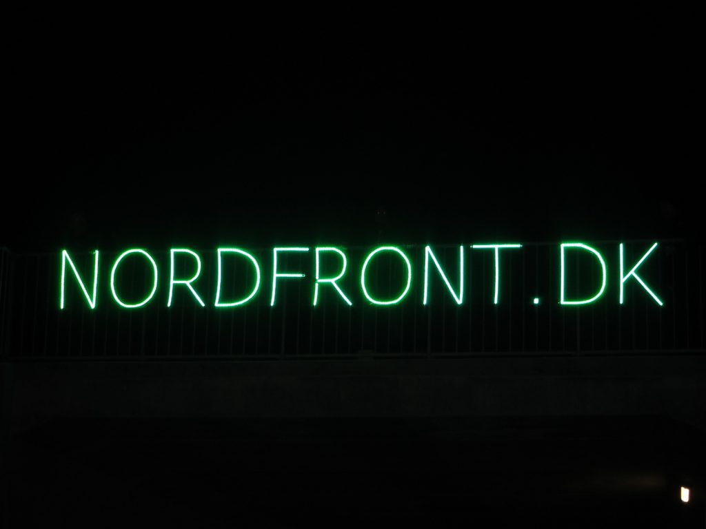 Nordfront.dk LED banner