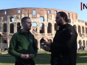 NTV interview with Der Dritte Weg's Julian Bender in Rome