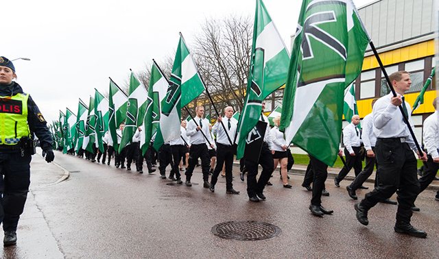 Nordic Resistance Movement march