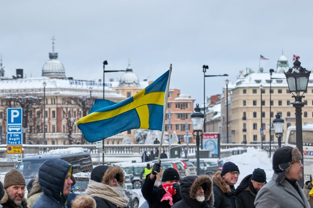 Stockholmers for a Sovereign Sweden rally, Stockholm, 3 February 2019