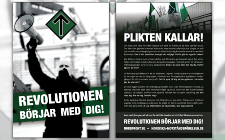 The Revolution Begins with You leaflet