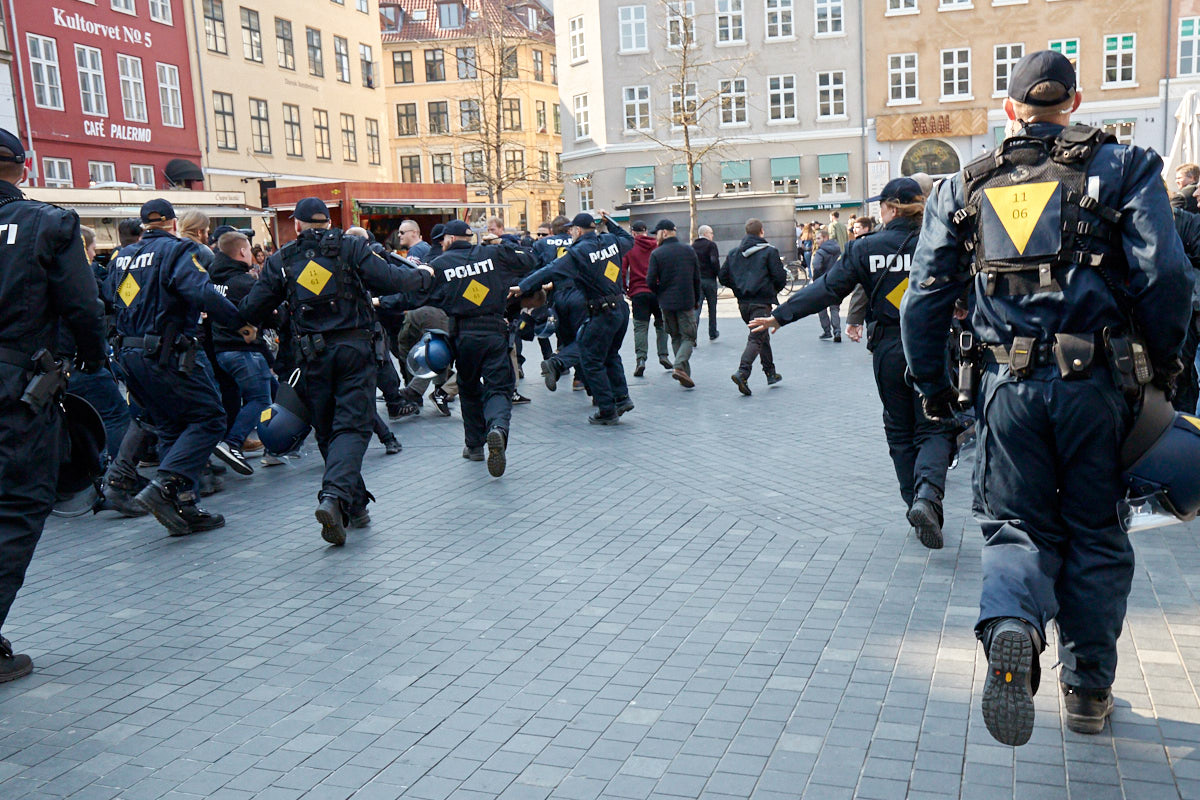 Flash demonstration in Copenhagen | Nordic Resistance Movement