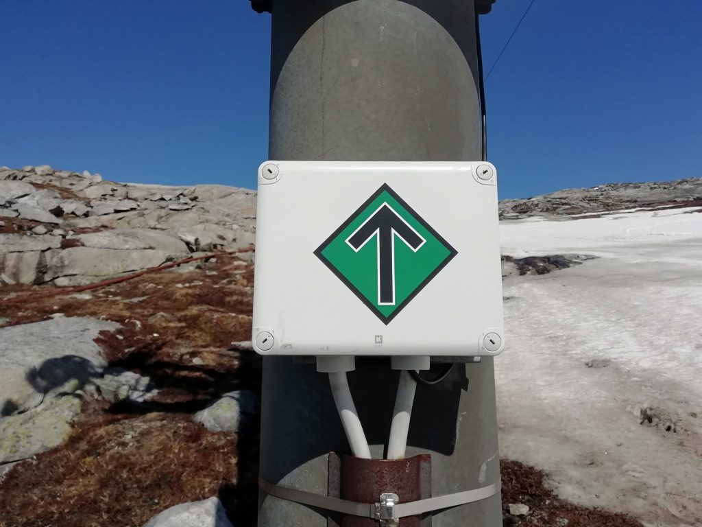 Nordic Resistance Movement stickers in Greenland