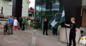 Nordic Resistance Movement activism in Dalsland