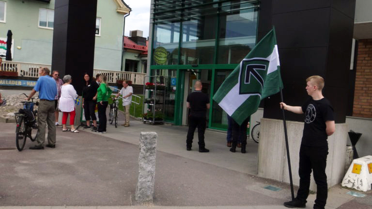 Nordic Resistance Movement activism in Dalsland