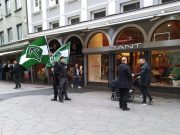 Nordic Resistance Movement activists in Helsingborg