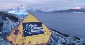 Nordic Resistance Movement sticker in Greenland