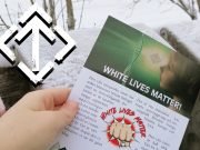 Nordic Resistance Movement White Lives Matter leaflet
