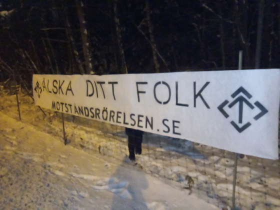 Love Your People banner, Botkyrka and Södertälje