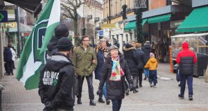 Nordic Resistance Movement public activity in Ängelholm