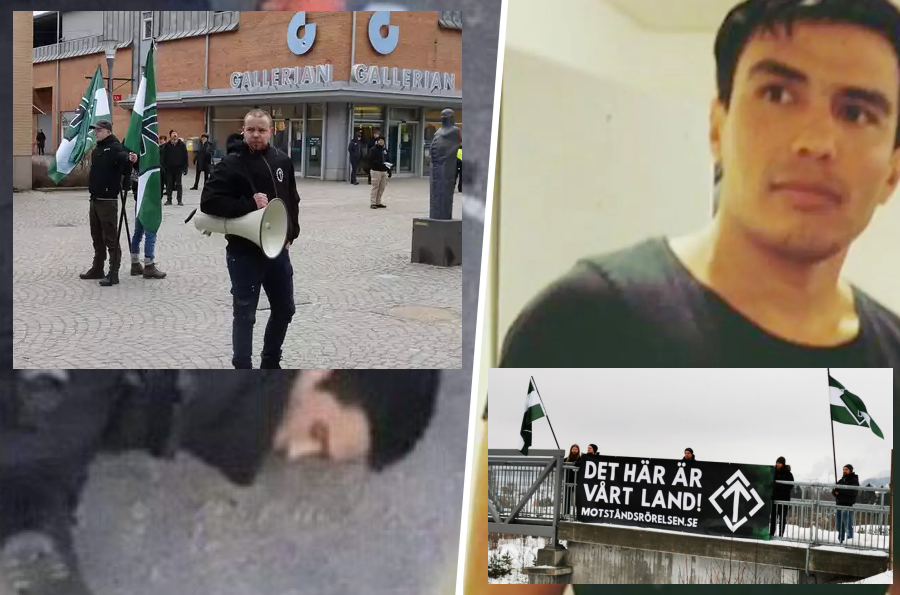Vetlanda terrorist attack and Nordic Resistance Movement activism
