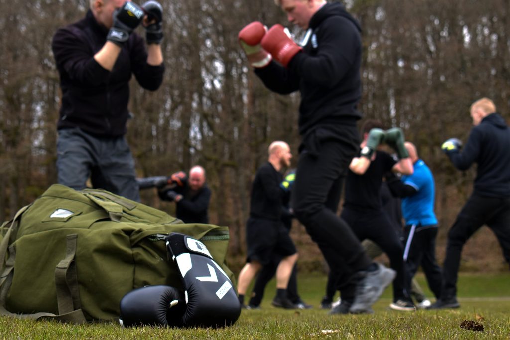 Nordic Resistance Movement Nest 2 boxing training