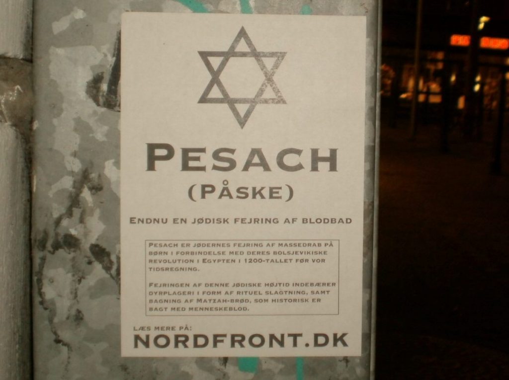 Pesach activism, Randers, Denmark