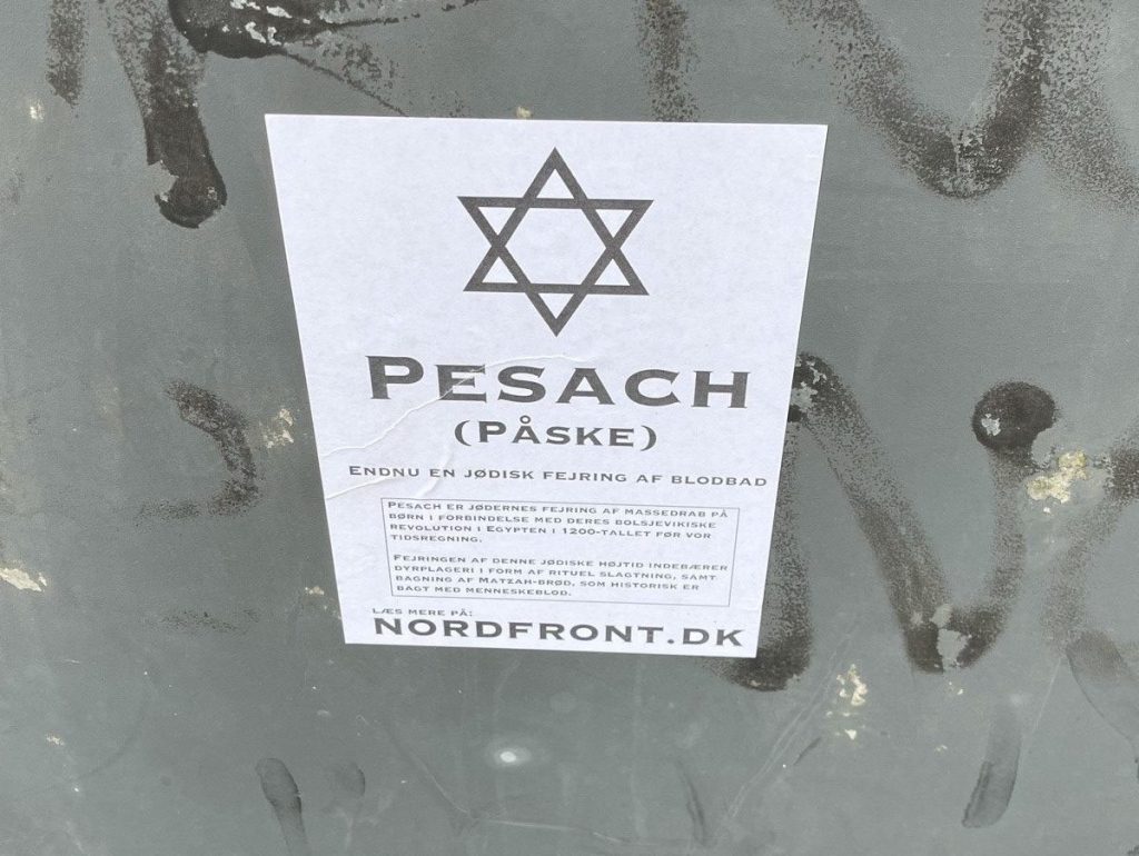 Pesach activism, Slagelse, Denmark