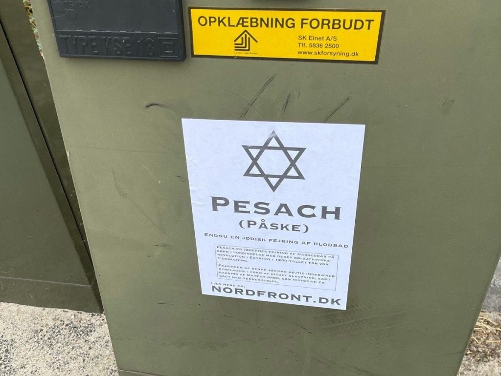 Pesach activism, Slagelse, Denmark