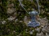 A Thor's hammer necklace