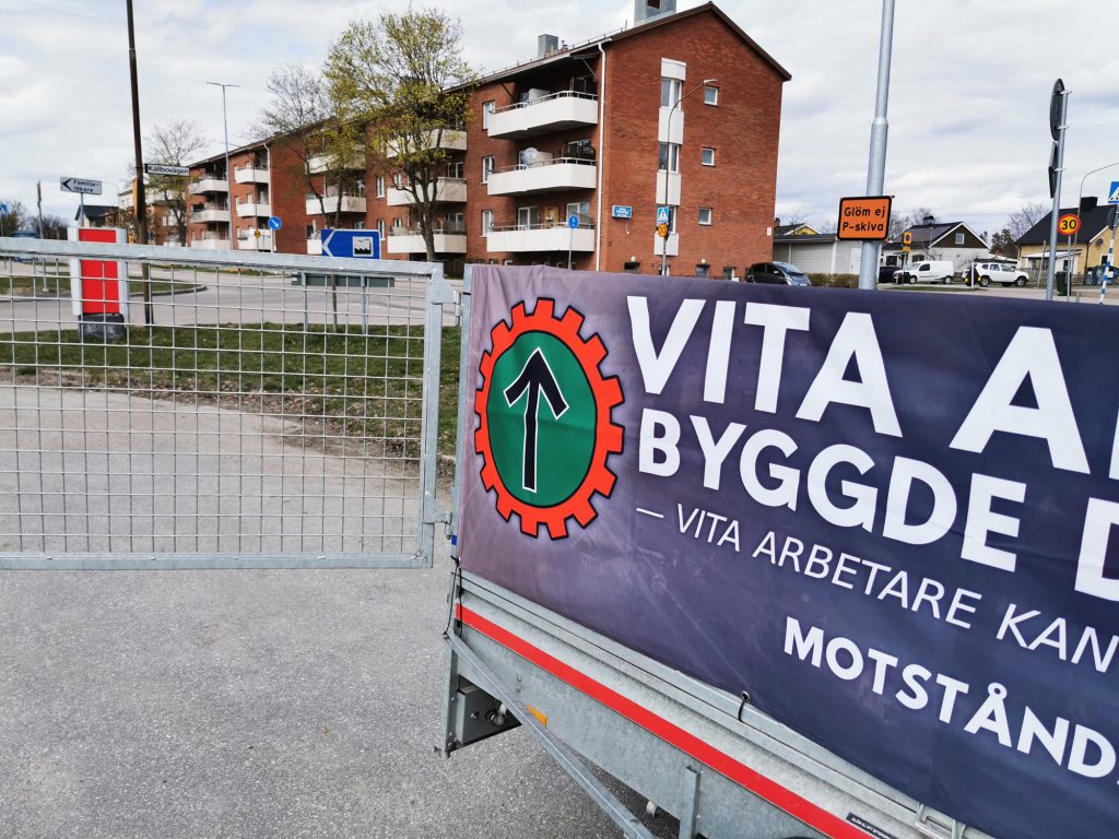 1 May 2021 activism in Sweden's Nest 8