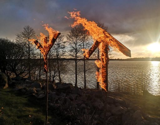 Burning runes at NRM Sweden's Nest 3 meeting