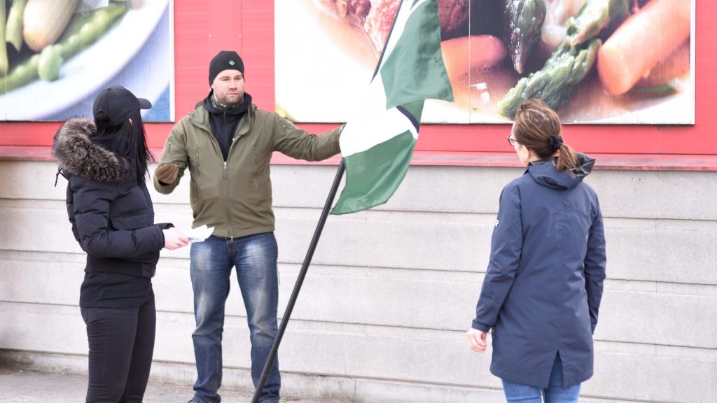 Nordic Resistance Movement activity in Filipstad