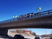 NRM Sweden's Nest 4 bridge banner action