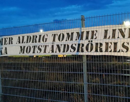 Nordic Resistance Movement Tommie Lindh memorial activism