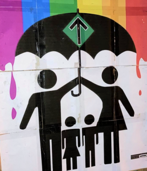 Protection from the homo lobby poster, Norway