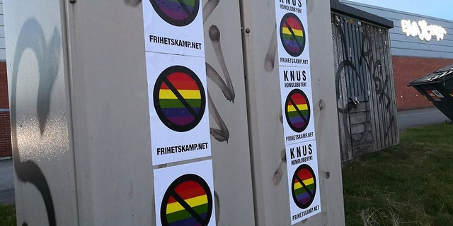 Crush the Homo Lobby posters