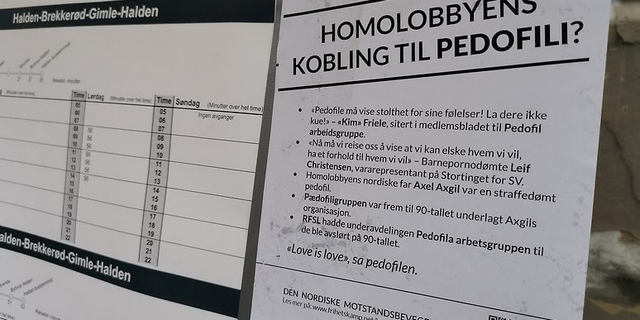 Homo lobby paedophilia leaflet