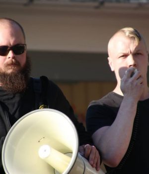 Nordic Resistance Movement speech in Strömstad