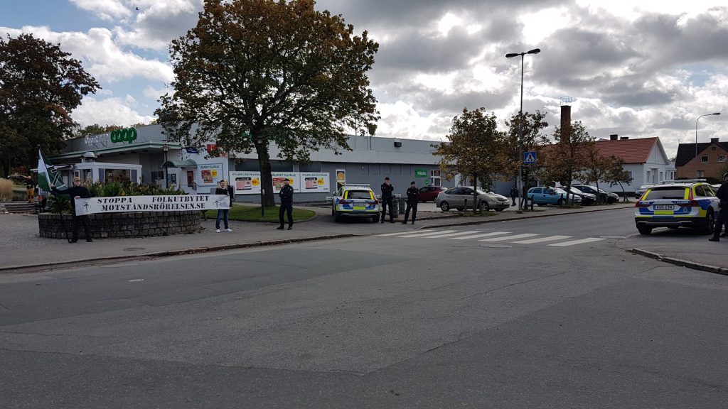 NRM public action in Sävsjö, Sweden