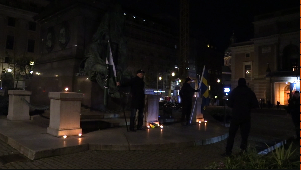 NRM honour Gustavus Adolphus in Stockholm