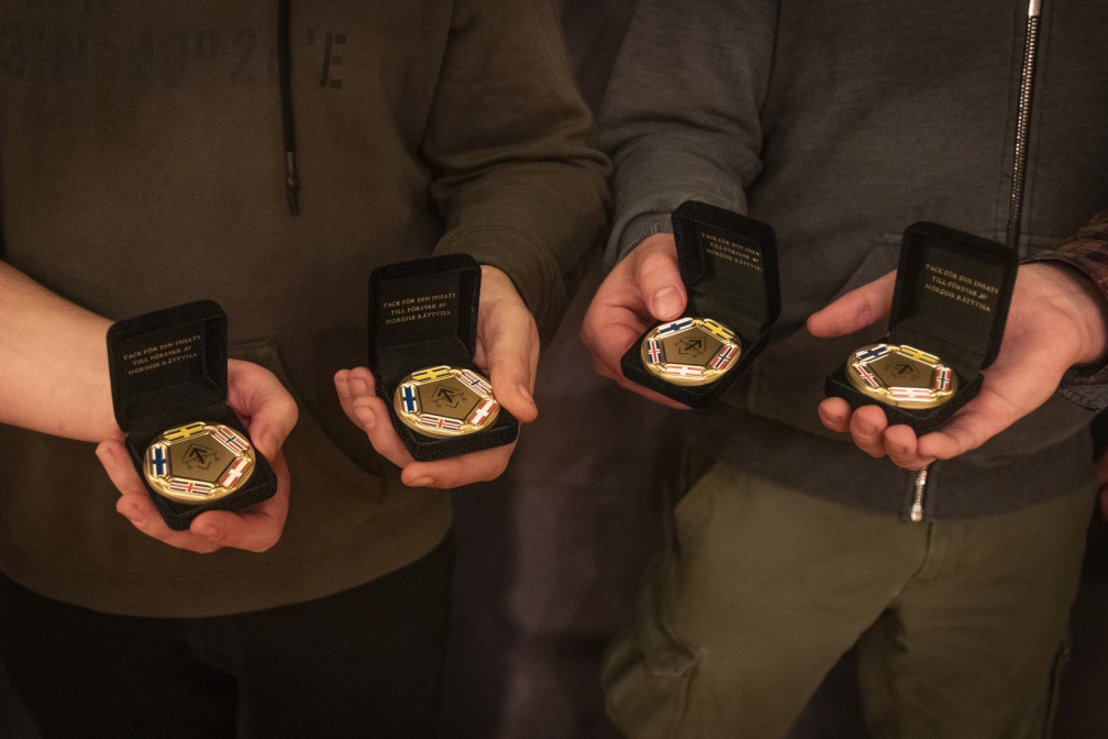 Awards at the Nordic Resistance Movement's Organisation Days 2021