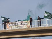 "For Blood and Soil" Nordic Resistance Movement banner
