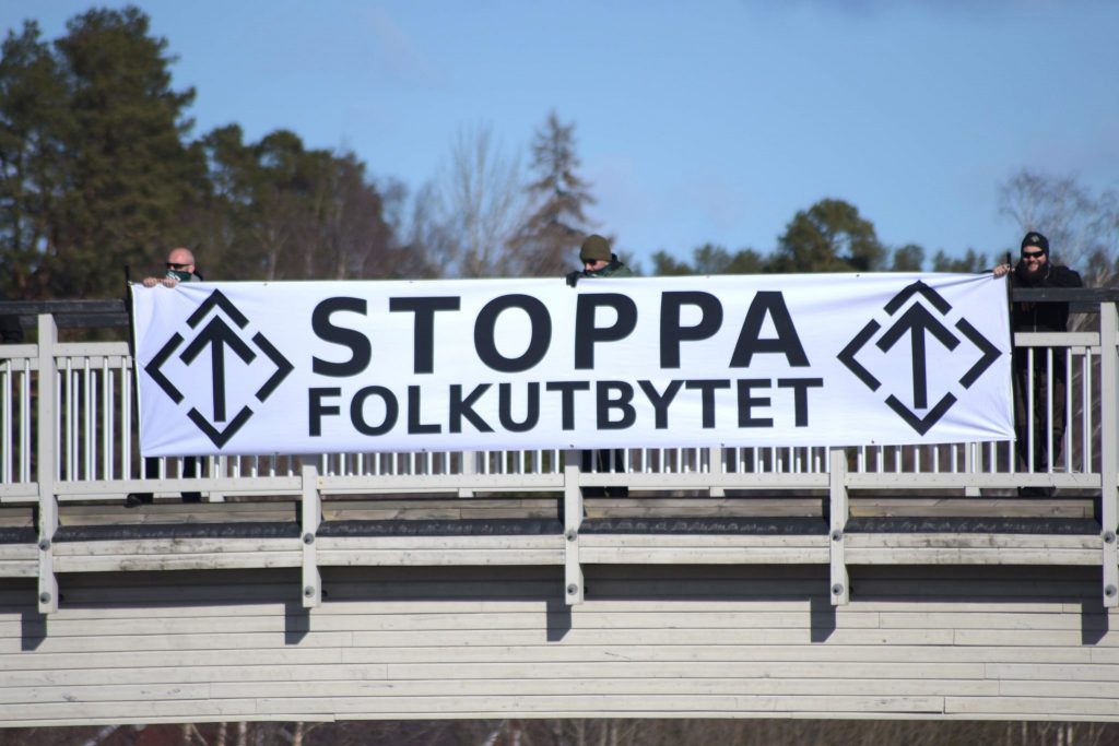 Nest 5 NRM banner action, Falun, Sweden
