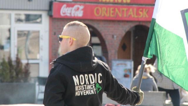Nordic Resistance Movement public leafleting action, Norway