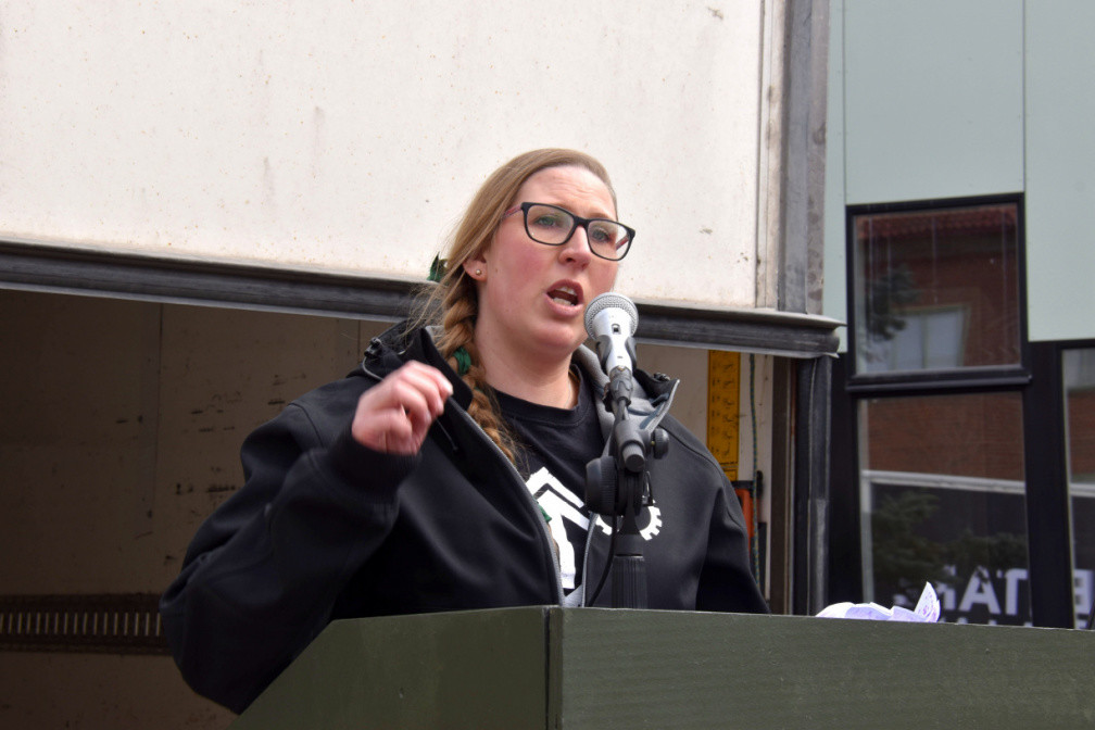 Nordic Resistance Movement Emma Karlsson 1 May 2022 Ludvika speech