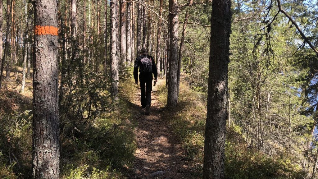 Hiking trail, Värmland, Sweden