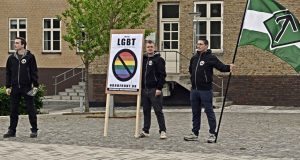 "No to LGBT Propaganda" action, Hobro, Denmark