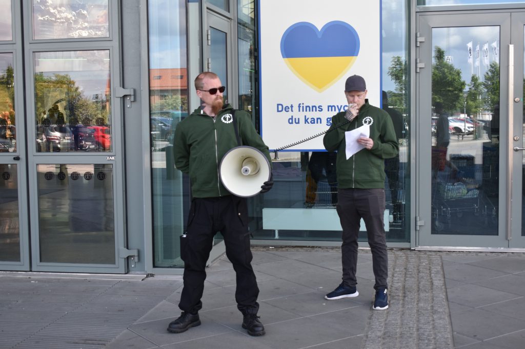 Nordic Resistance Movement speech, Jönköping, Småland