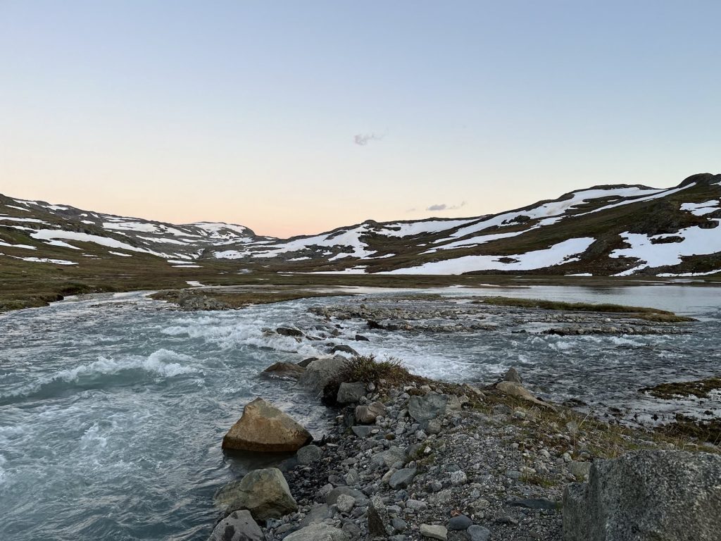 Mountain river in Jotunheimen, Norway