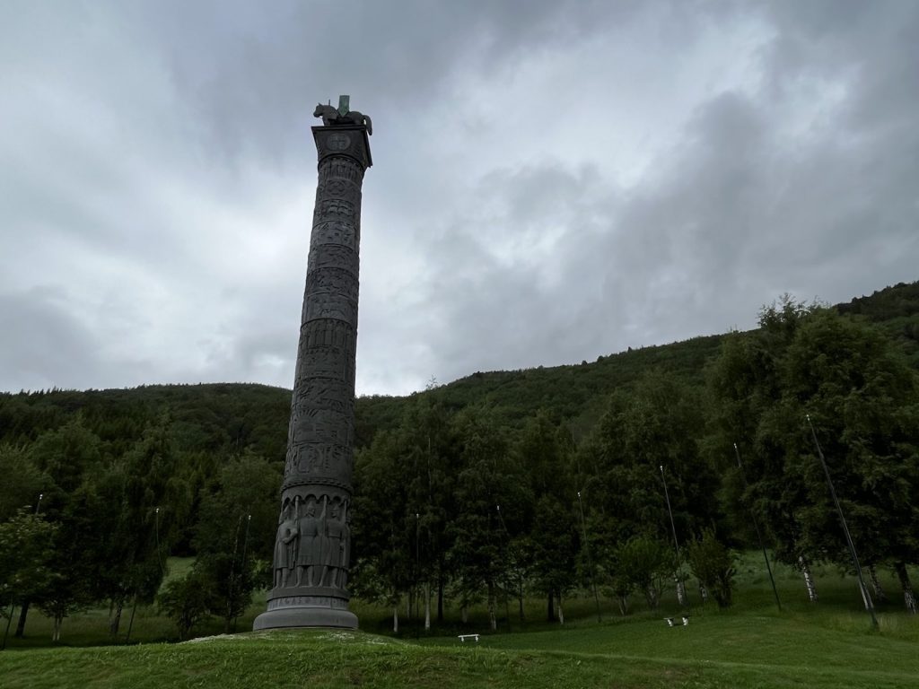 Sagasøylen column, Jotunheimen, Norway