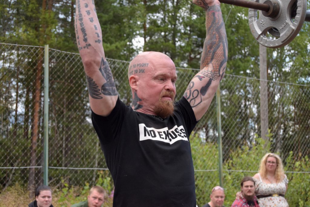 Nordic Resistance Movement Nordic Days 2022 weightlifting