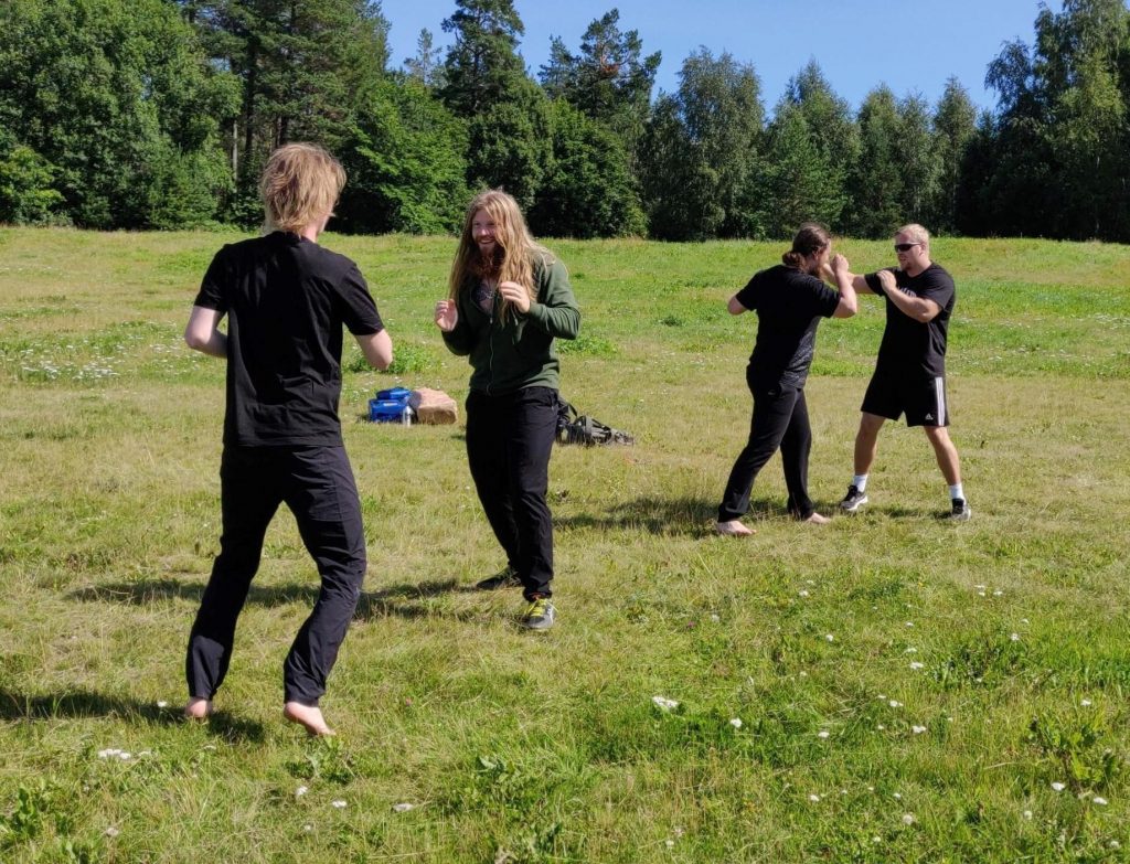 Nordic Resistance Movement physical training, Sundsvall, Sweden