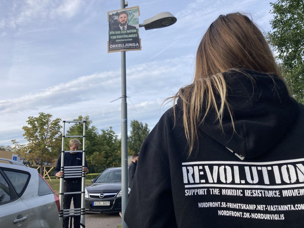 Nordic Resistance Movement election activism