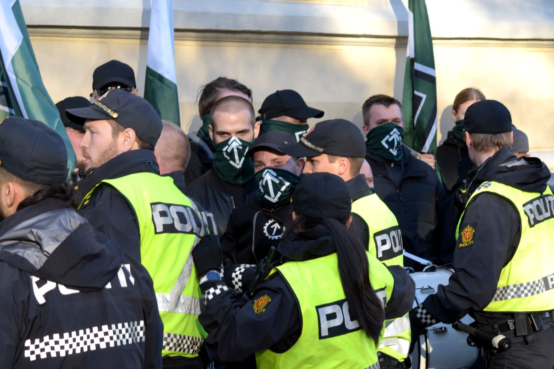 Video from Oslo demonstration | Nordic Resistance Movement