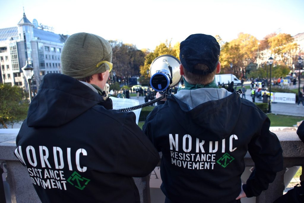 Nordic Resistance Movement Oslo demonstration speech