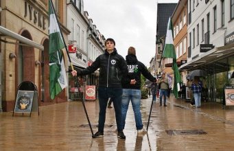 Nordic Resistance Movement activism, Silkeborg, Denmark