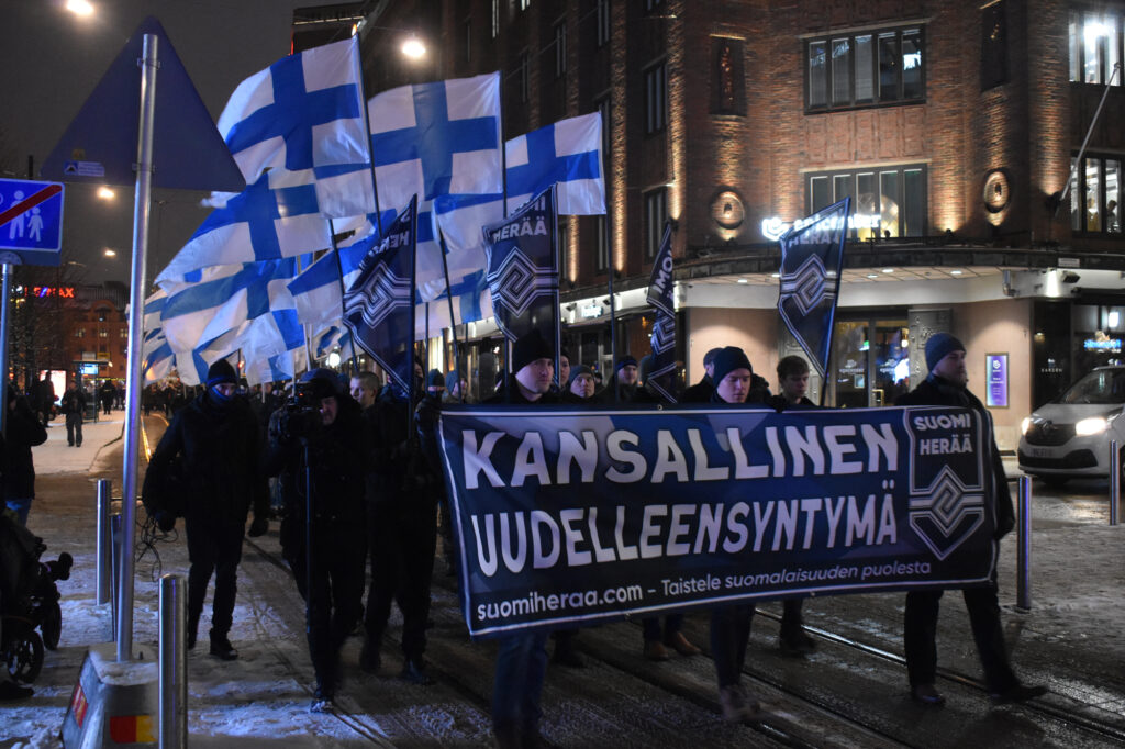 6/12 Finland Independence Day memorial march, Helsinki
