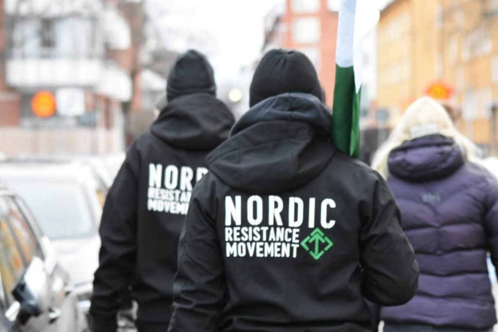 Nordic Resistance Movement Gavle Goat activism