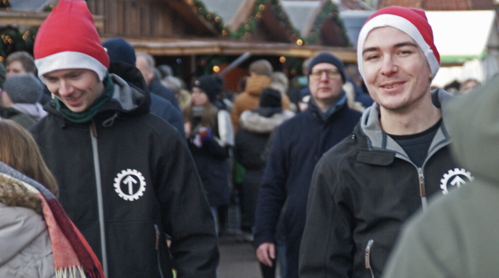 Nordic Resistance Movement activism at Odense Christmas Market, Denmark